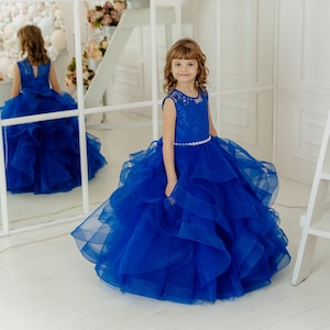Royal blue junior dresses best sale