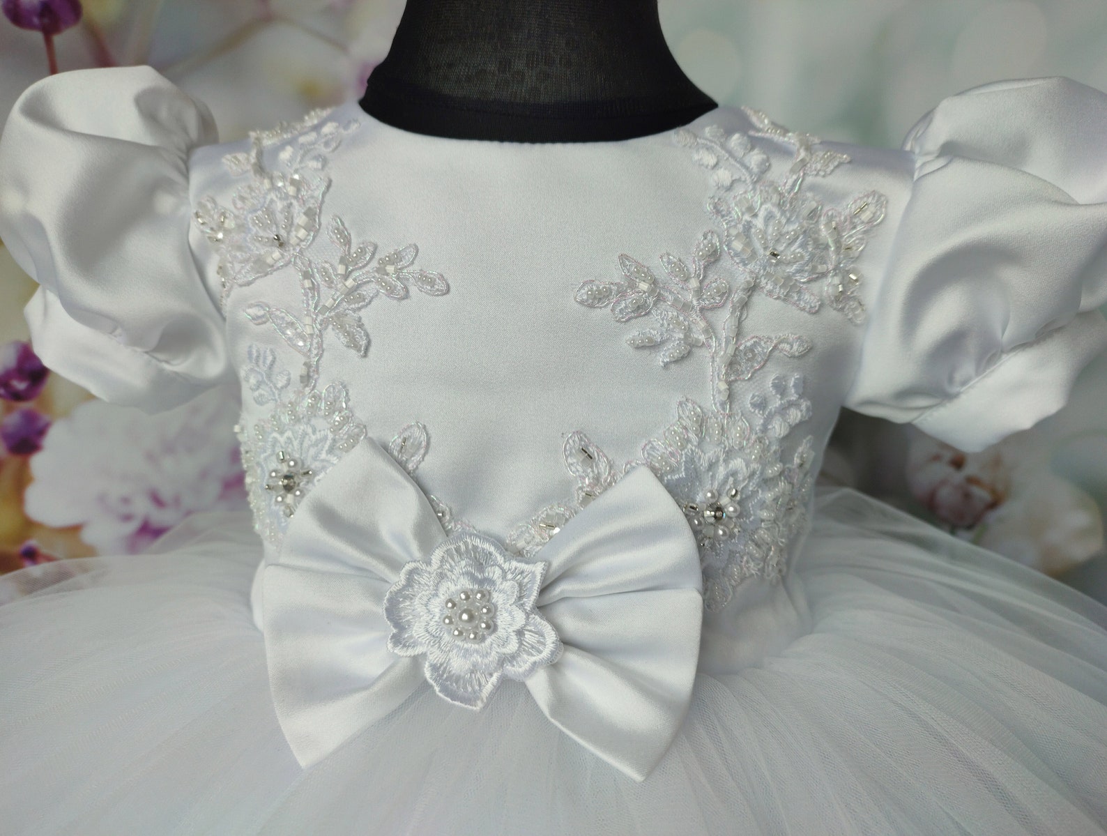 Baptism Dress for Toddler Girl Christening Gown Girl 2t Etsy