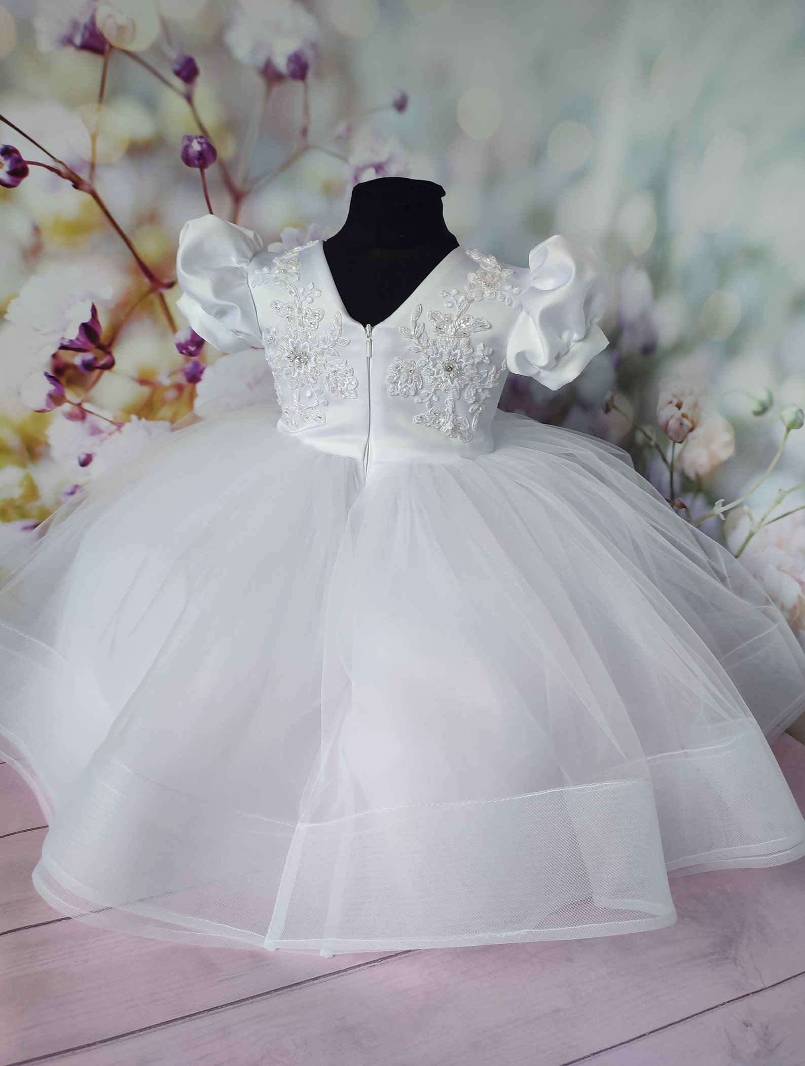 Baptism Dress for Toddler Girl Christening Gown Girl 2t Etsy