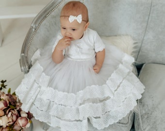 Baptism dress for toddler girl, christening gown, 2t baptism dress, Baby girl dress special occasion, baby blessing dress