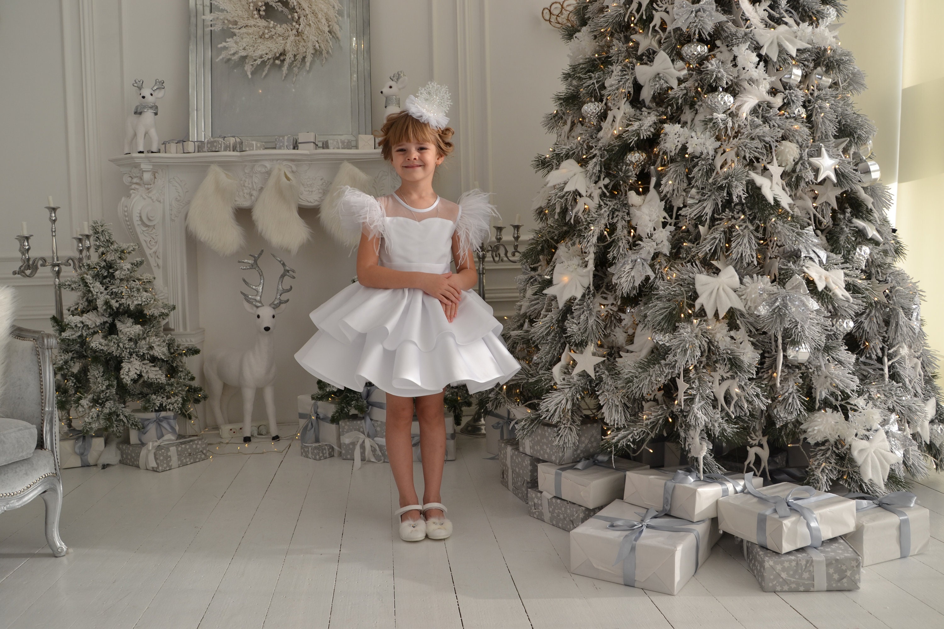 white christmas dress