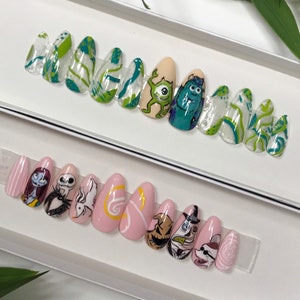 Custom Characters Artwork Press on Nails