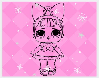 Doll Svg Etsy
