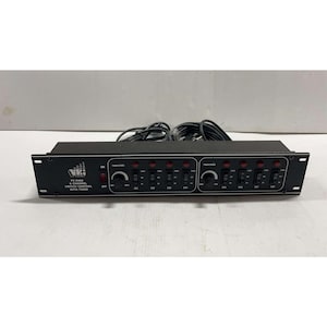 May include: A black rack-mount 8-channel switch control unit with a timer. The front panel features a power switch, two timer speed knobs, eight toggle switches labeled CH1 through CH8, and eight red indicator lights. Text reads FC-9400.