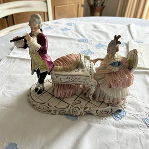 Dresden Figurines Piano - Etsy