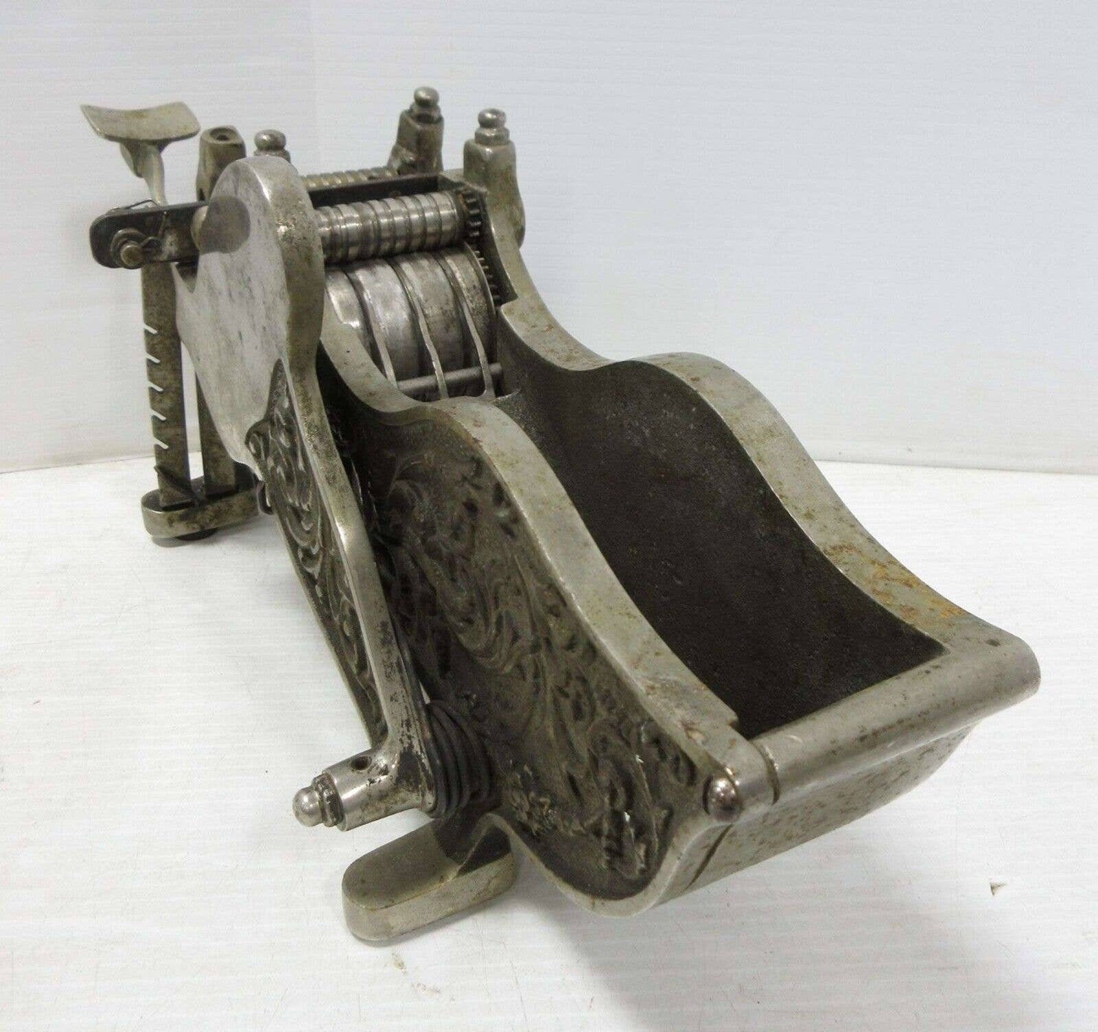 Antique Ornate Cast Iron Tape Dispenser Excellent Etsy