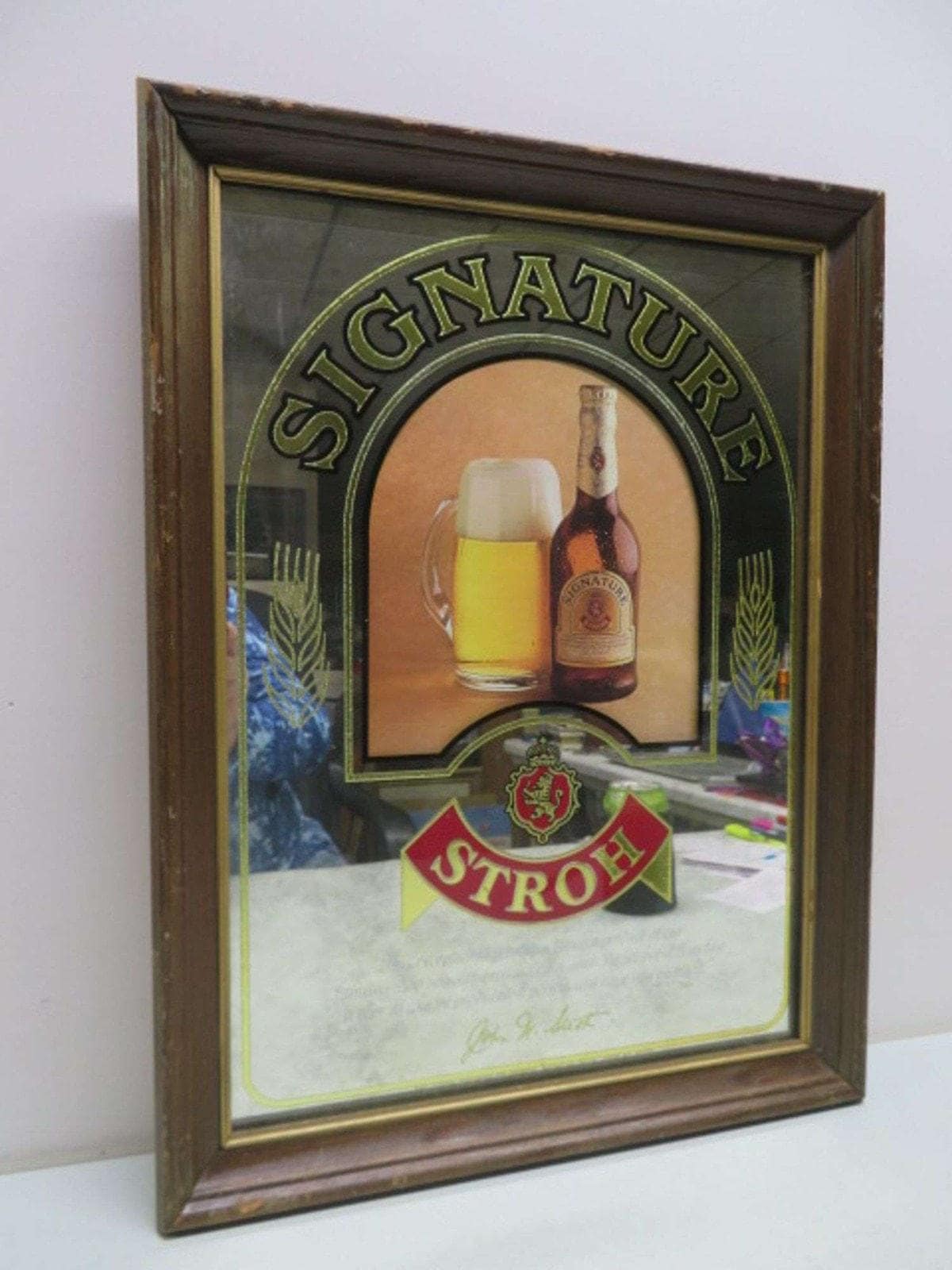 Strohs Beer Mirror - Etsy