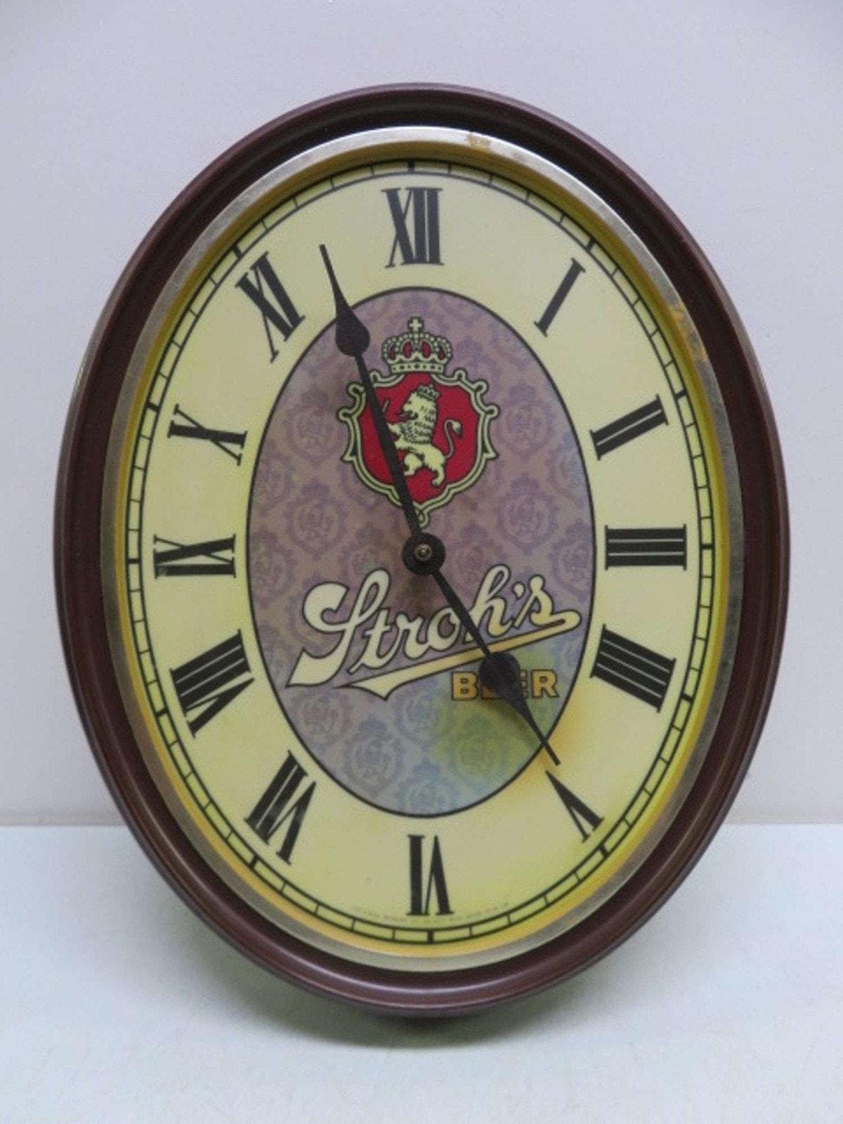 Strohs Beer Clock - Etsy