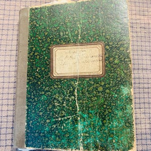 diario contable vintage