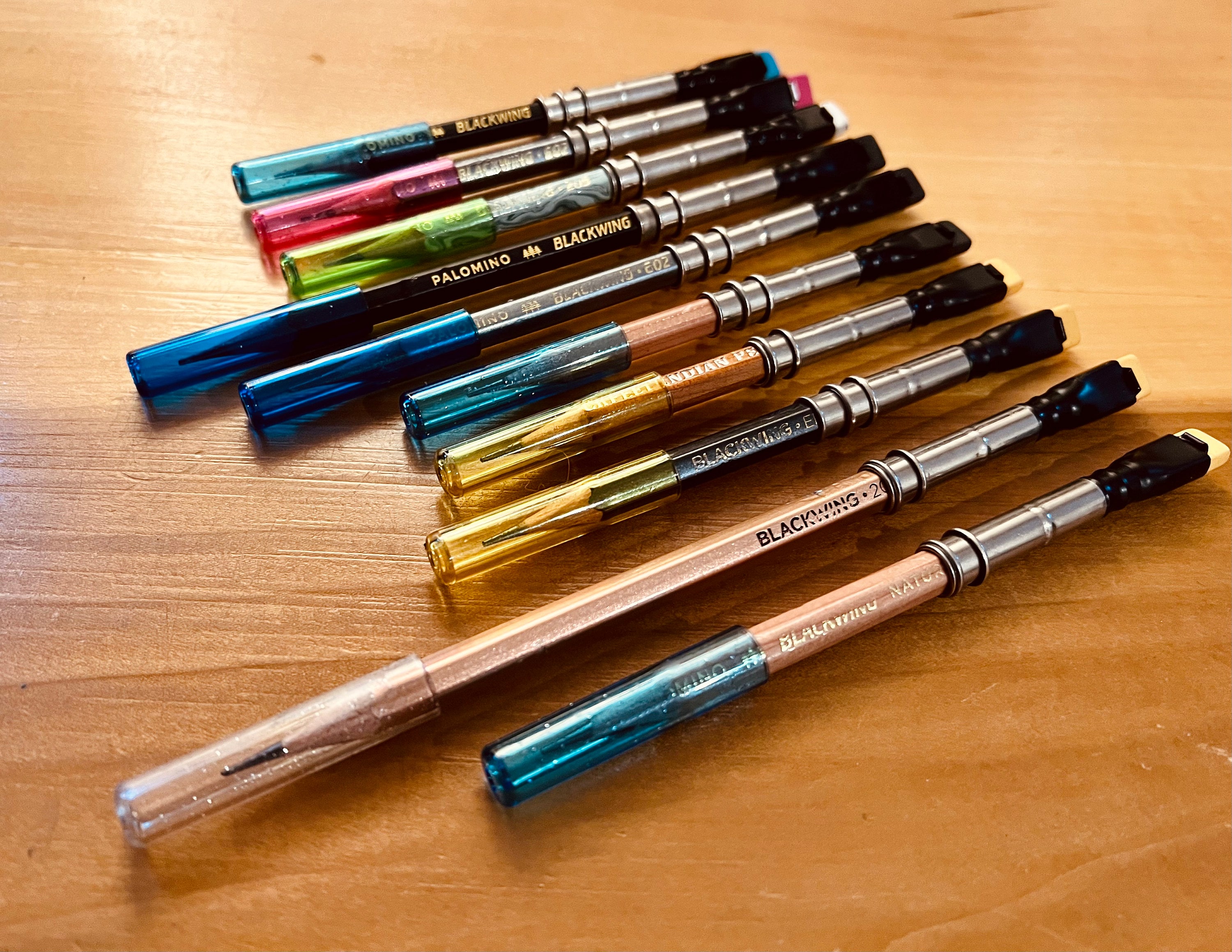 Buy Phoenixee Pencil Extenders for Colored Pencils, 6 Pcs Pencil  Lengthener, Various Colored Pencil Extenders, Practial Pencil Extender for  Artists, One Head Metal Handle Pen Holder for School Office Online at  desertcartINDIA