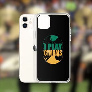 Iphone Case Black - I Play Cymbal