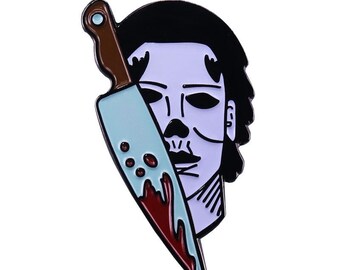 Michael Myers Halloween Scary Movie Horror Enamel Pin