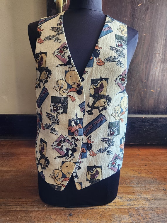 Vintage Looney Tunes Classic Wear Vest One Size