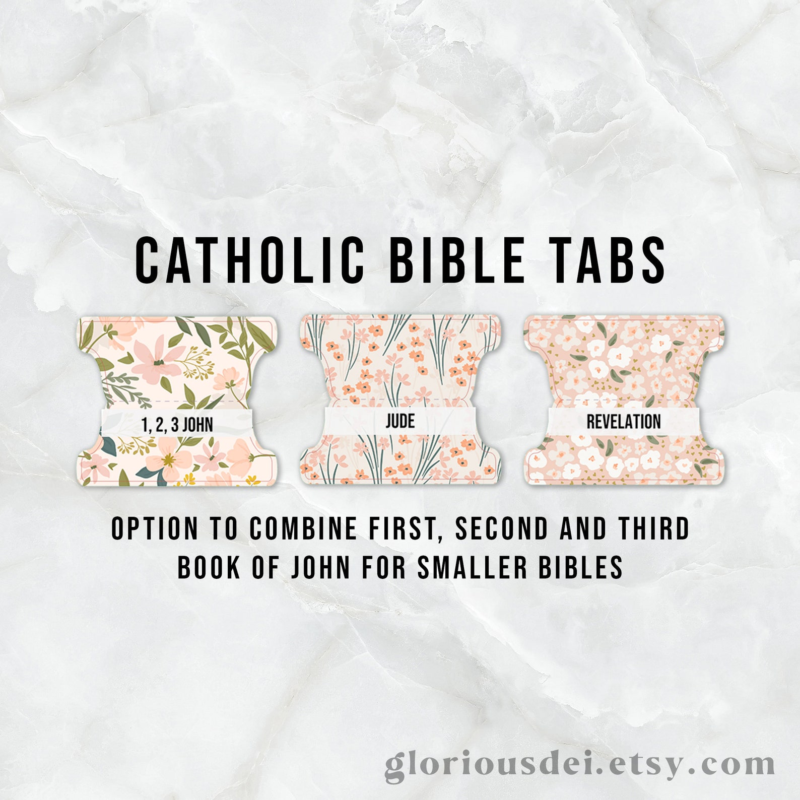 Catholic Bible tabs 73 books. Laminated. Adhesive tabs Etsy