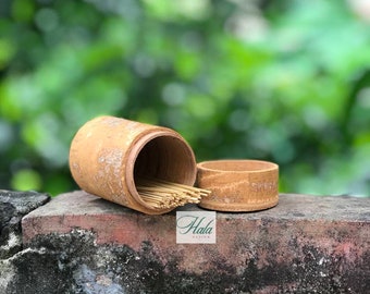 Cinnamon toothpick box , Small Round cannister , Cinnamon Canister, Sugar Canister.