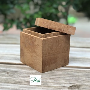 Square Cinnamon Storage Box, Square box, Cinnamon Canister, Sugar Canister