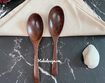 Personalized Rosewood Handmade Spoon- Wooden Soup Spoon - Wooden Scoop - Custom gift - Wooden Spoon Crafts  -Kitchen Utensil