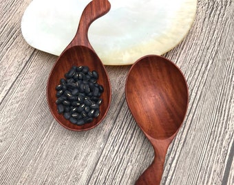 Personalized Rosewood Spoon- Wooden Spoon - Wooden Scoop - Rutic Decor - Wooden Spoon Crafts - Natural eco - Tea & Coffee scoop - Tablespoon