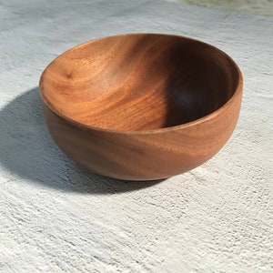 Wooden Salad Bowl, Rosewood Bowl, Decorative Bowl, Wooden Fruit bowl , Handcarved Bowl , Snack Bowl, Family bowl