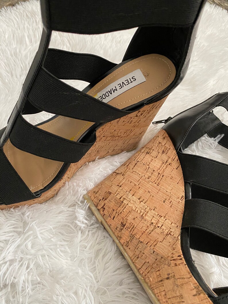steve madden cork heels