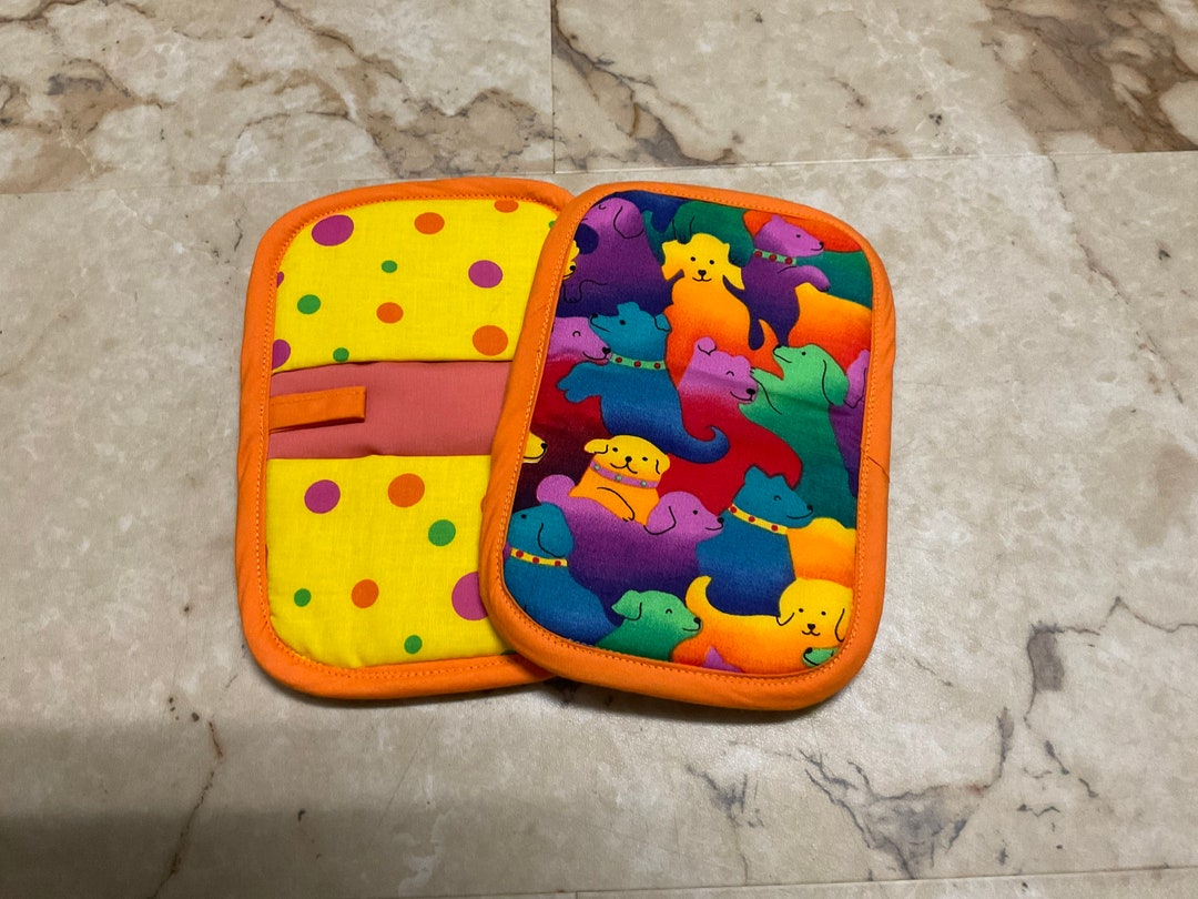 Insulated Pot Holders/ Dogs Pot Holders Etsy