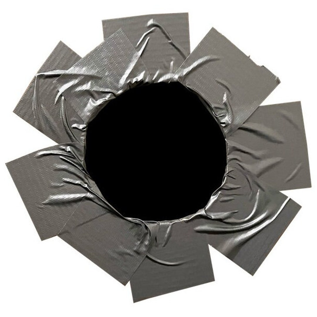 Multipack Glory Hole Duct Tape Kiss Cut Sticker // Super Realistic