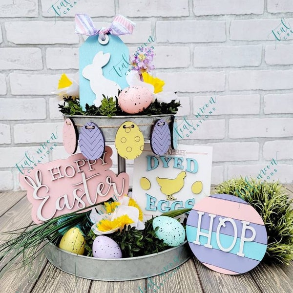 Easter Decor for Tier Tray Etsy