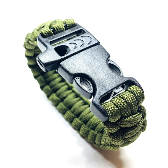 PROTOS INDIA.NET ™ Survival Bracelet Wrist Strap Flint Fire Starter for  Camping Hiking Multi Function Paracraft Outdoor Emergency Rope Bangles  Compass Whistle : Amazon.in: Sports, Fitness & Outdoors