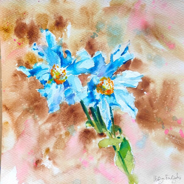 Himalayan Blue Poppy - Etsy