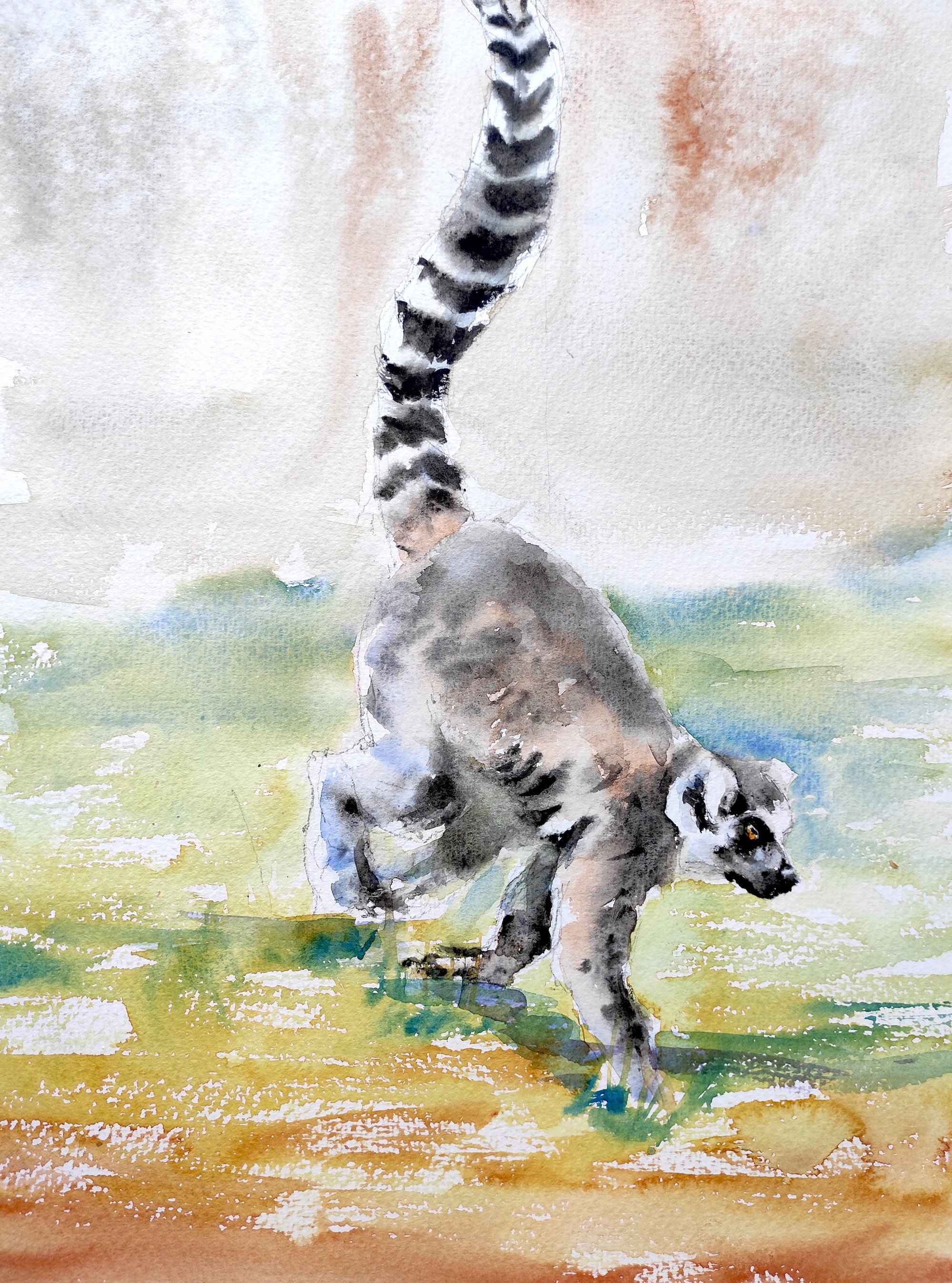 Realistic Watercolor Animal Paintings