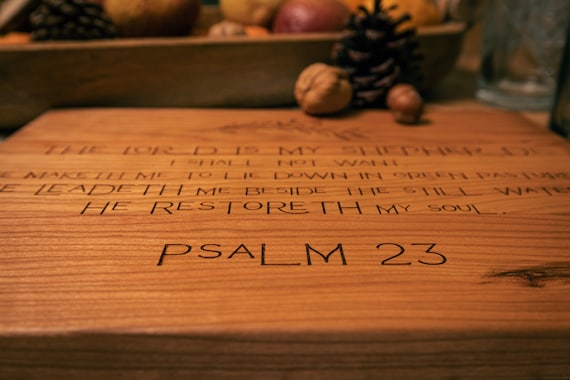 The Lord Is My Shepherd {Wood Board} The Lord Is My Shepherd {Wood Board}