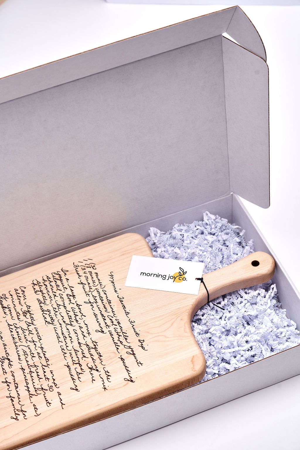 Personalized Recipe Wood Cutting Board: Engraved Family Keepsake