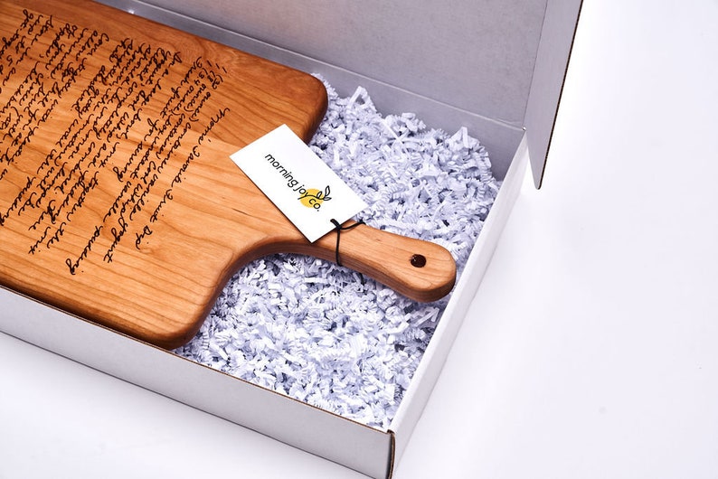 Recipe Cutting Board Custom Engraved Cutting Board Keepsake Etsy