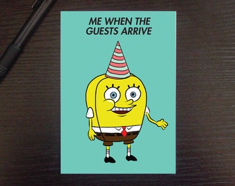 Spongebob birthday | Etsy