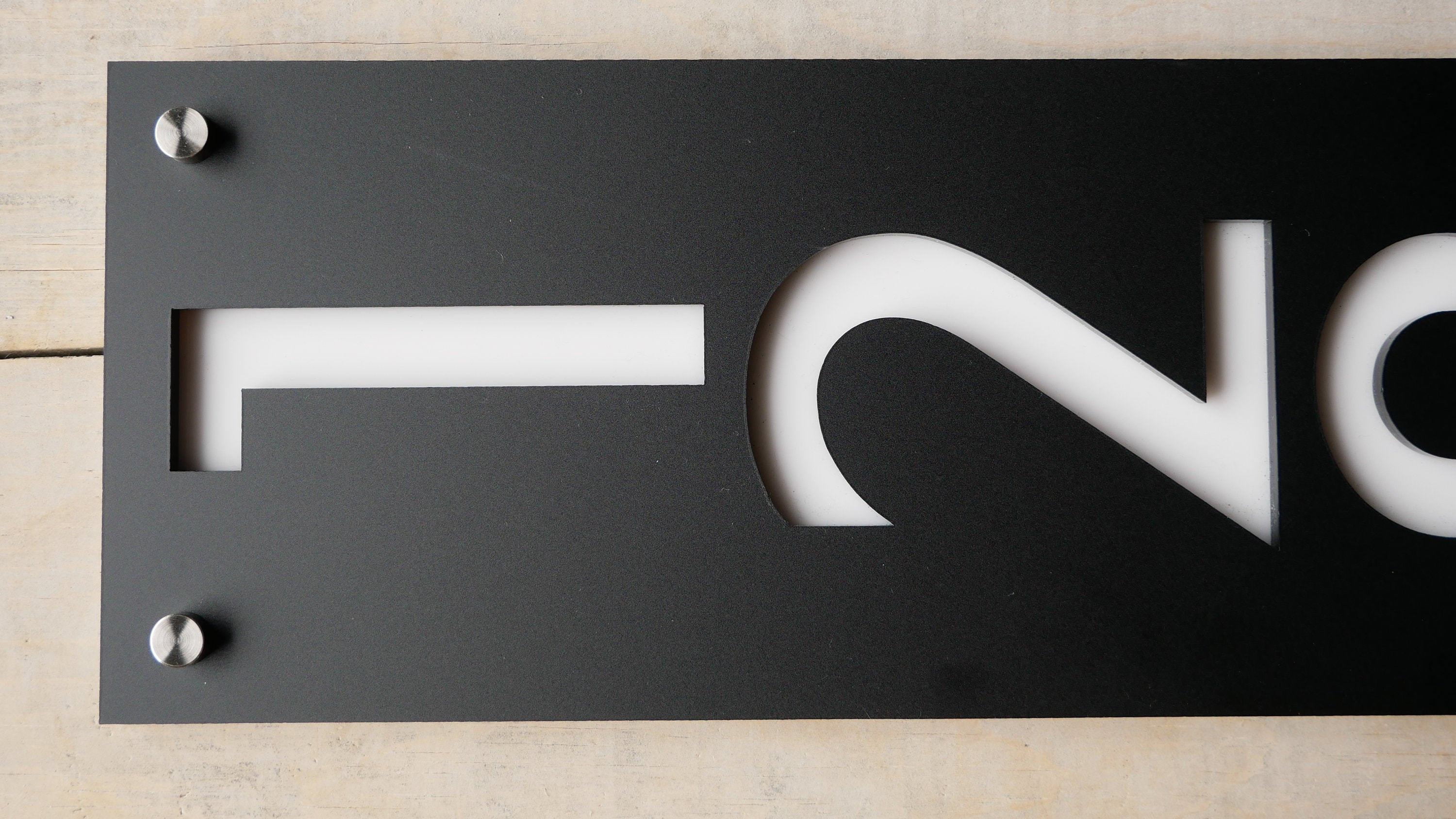 House Numbers Address Plaque Address Sign House Number Etsy UK