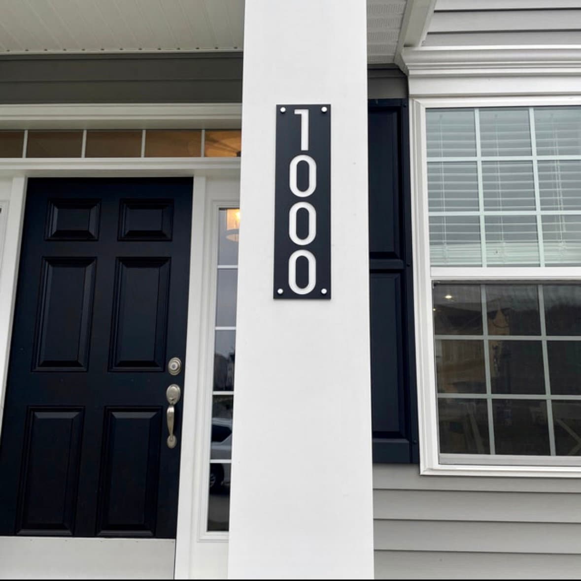 House Numbers Address Plaque Address Sign House Number Etsy UK