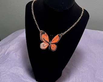 Monarch Butterfly Necklace