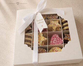 Handmade Mixed Chocolate Hearts and Stars – Milk & White Chocolate Treats (400g)