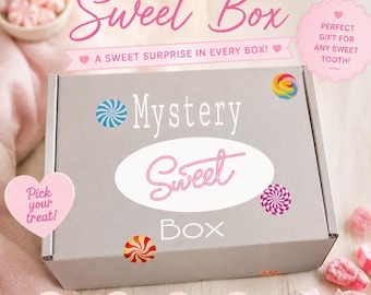Mystery Sweet Box | Assorted Pick & Mix Sweets | Personalised Gift