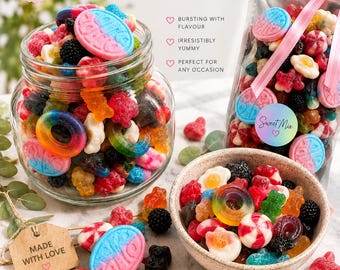 Assorted Pick & Mix Sweets Bag | Fruity Gummy Candy Gift