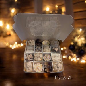 Sweet Boxed Gifts  Assorted Sweets Mixed Sweet Selection Secret Santa White SweetieTreat Mix