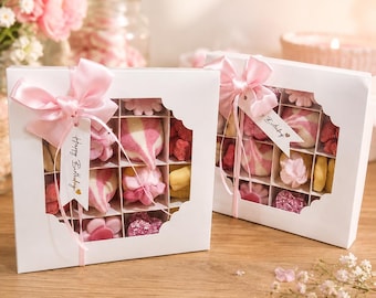 Pink Sweet Gift Box – Mixed Jelly & Gummy Sweets