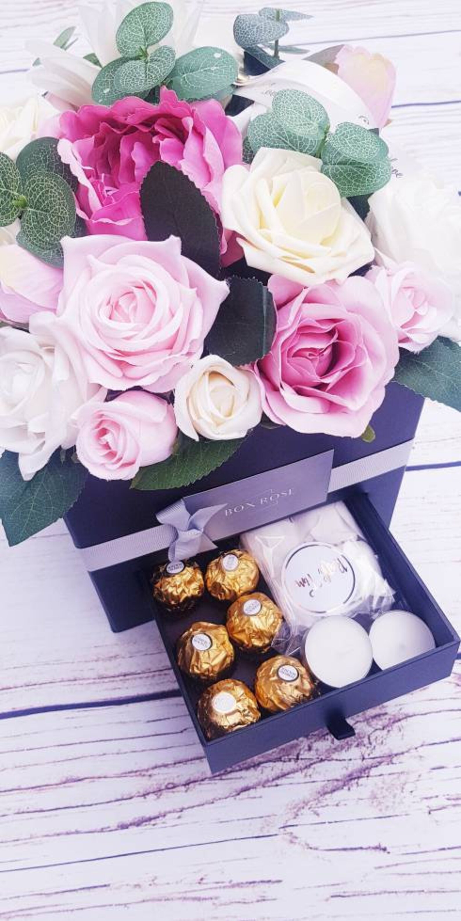 Flower Box Gifts /Special occasion / Thinking of You/ Etsy