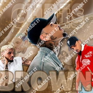 Design de gobelet numérique inspiré de Chris Brown
