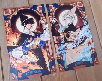 Qifrey and Olruggio A4 slim prints
