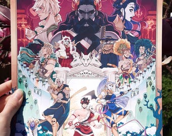 Hades Game A4 Print [unofficial]