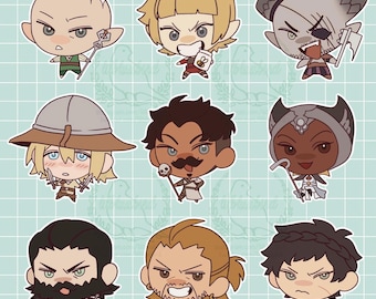 Dragon Age Inquisition phone charms [unofficial]