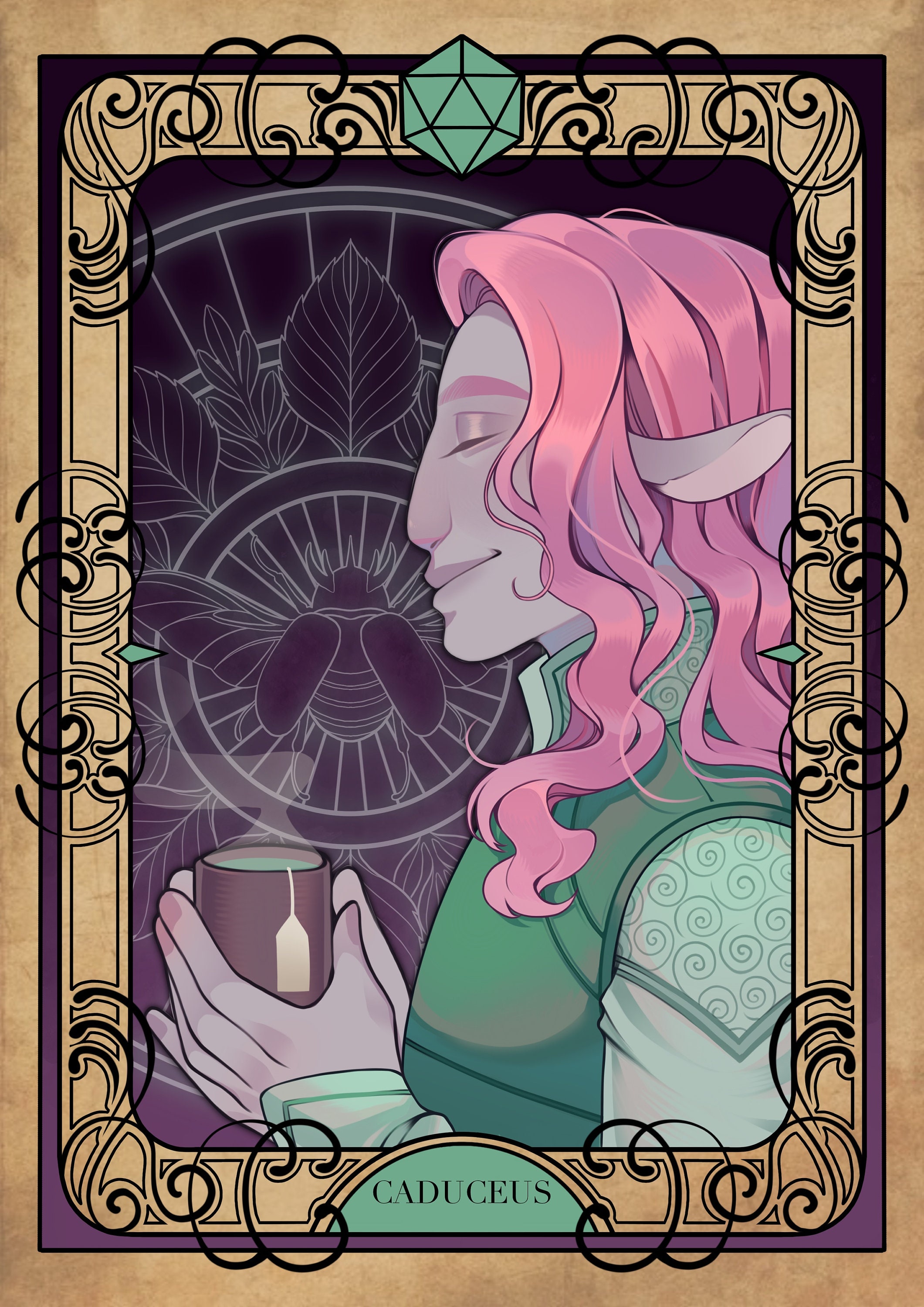 A5 Critical Role Tarot Set unofficial Etsy