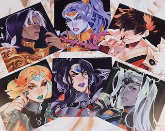 Hades Game 1 and 2 Portrait Prints [unofficial]
