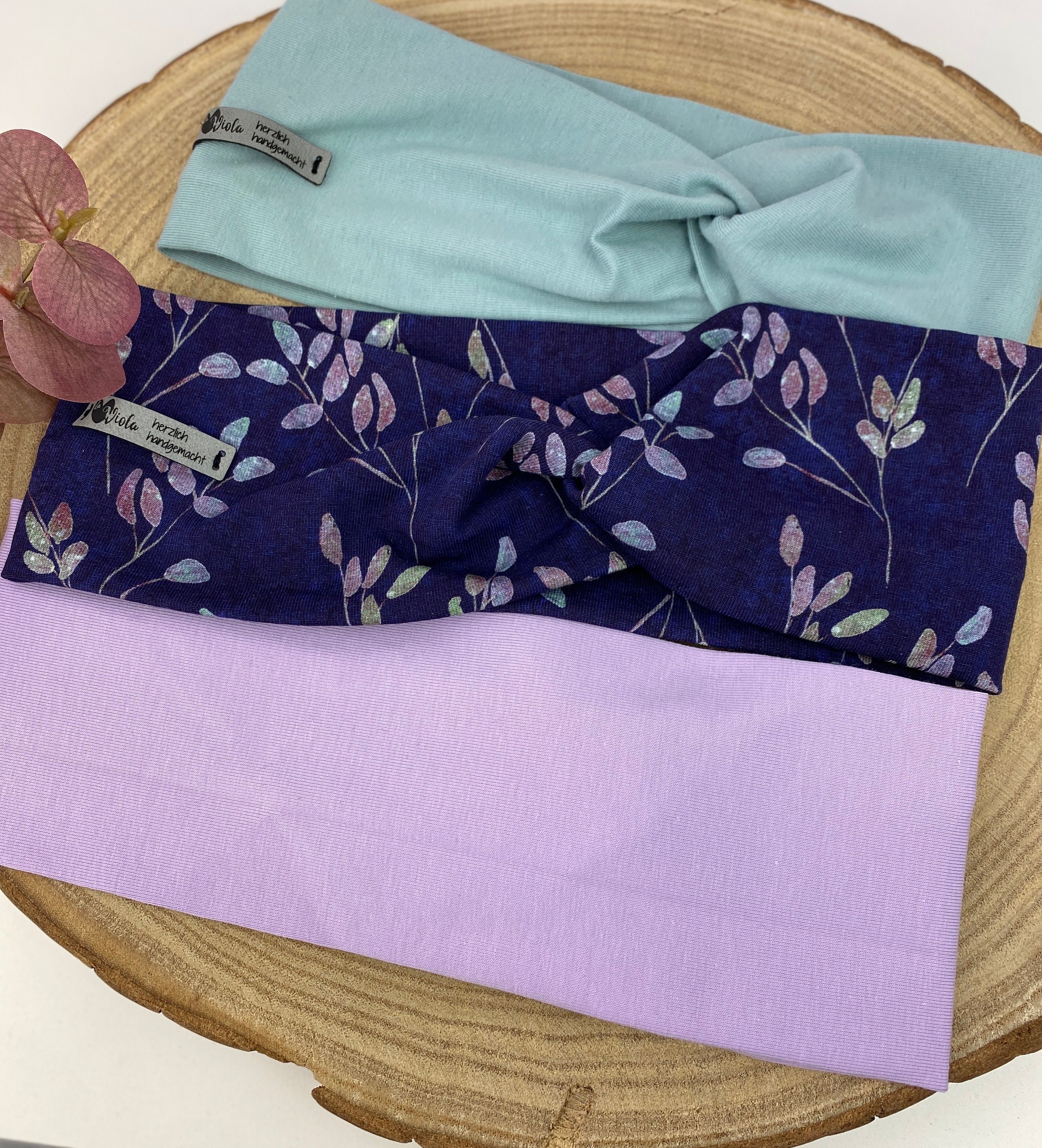 EROSPA Haar-Reif Mit Doppelschleife – Violett/lila, Für Mädchen, Aus Polyester